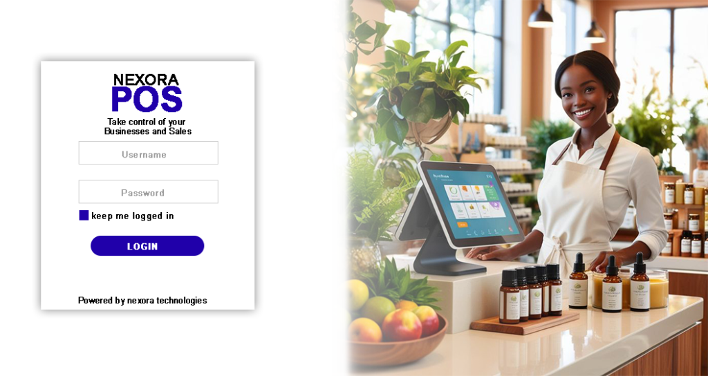 Nexora Supermarket POS Counter